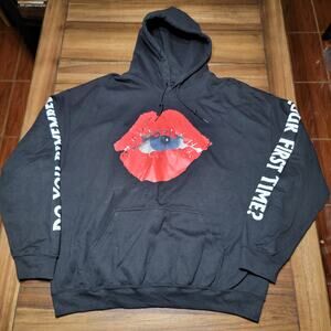 The Kid Laroi Tour 2022 Black Unisex Hoodie "EOTW" - Size XL